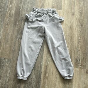 Very well worn CAF mega sweatpants from Aritzia